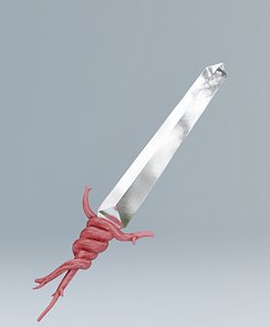3D model sword cartoon