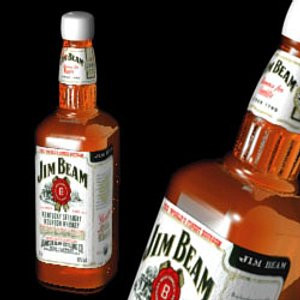 jim beam 3d model