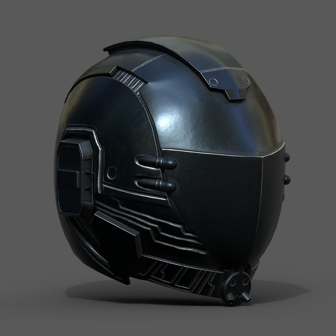 Helmet Sci Fi 3D - TurboSquid 1506965