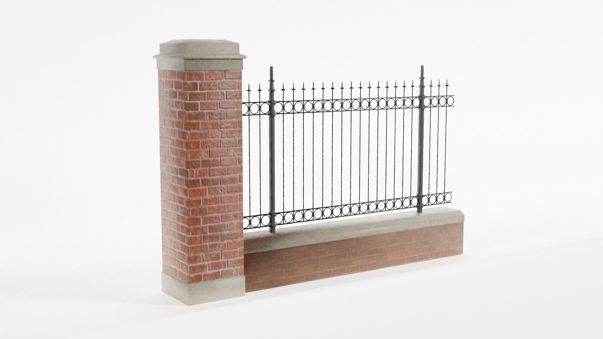 3D Classic Brick and Iron Fence https://p.turbosquid.com/ts-thumb/xf/jSk3we/bx/classicbrickandironfence_01_01/png/1677874942/1920x1080/fit_q87/f37f7aa0623fd758e33ca07883424965f8cd9391/classicbrickandironfence_01_01.jpg