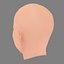 Ariana Greenblatt Head - No Hair - Low poly head for game