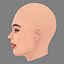 Ariana Greenblatt Head - No Hair - Low poly head for game