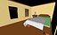 Pokój Lowpoly