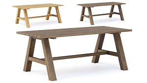 Nia Wooden Dining Table