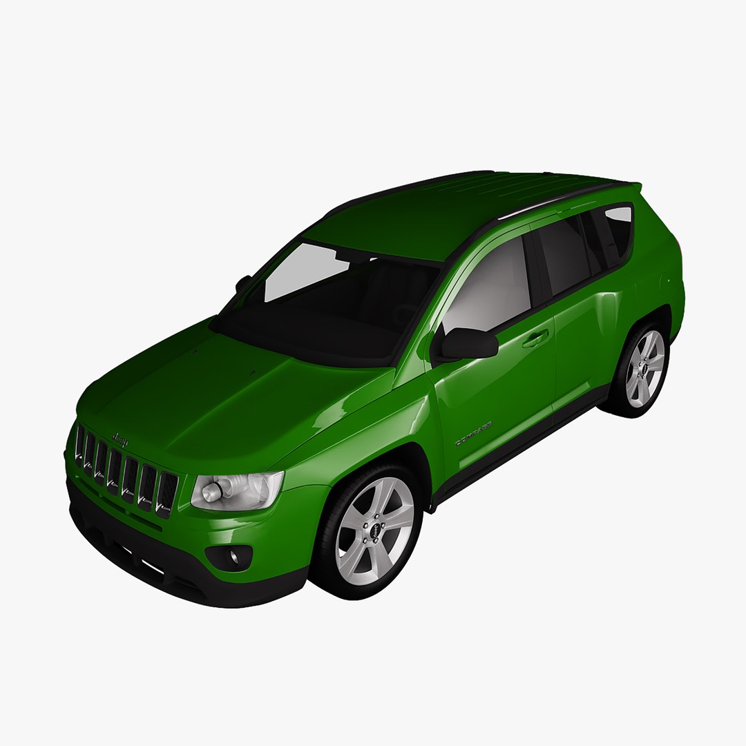 Jeep compass 2012 3D model TurboSquid 1664386