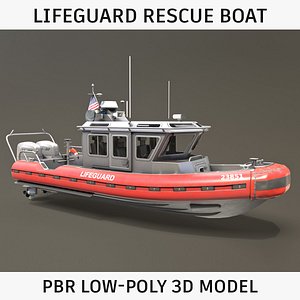 Lifeguard Rescue Boat