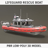 Lifeguard Rescue Boat