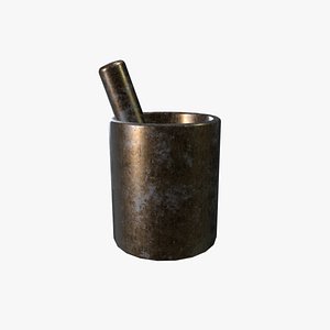 Medieval Mortar 3D model
