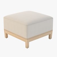 Nemschoff Brava Platform Ottoman 860-B1
