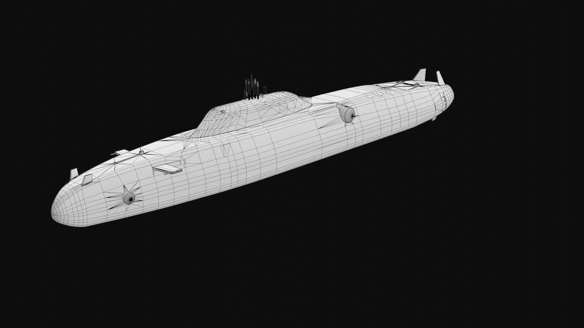 MIGALOO M5 - Private Submarine Model - TurboSquid 2228206