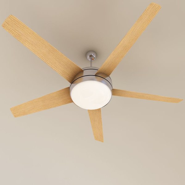 3d model fan