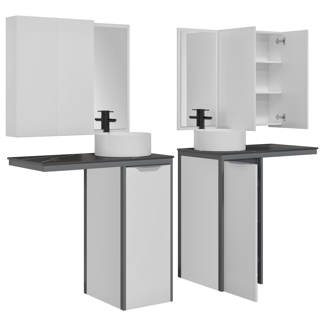 Comforty Lausanne 100 L-R 3D - TurboSquid 2192880