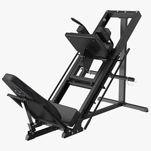 Leg Press and Hack Squat Machine