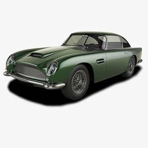 Aston Martin DB4 GT 3D model