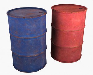 Oil Barrel Rusty
