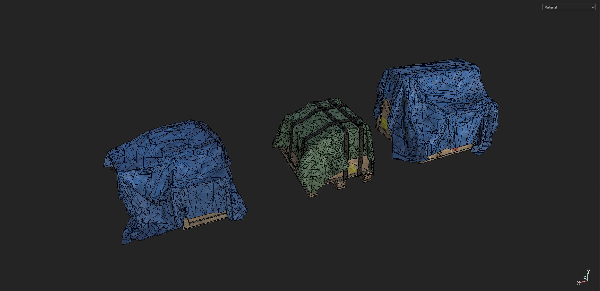 3D Crates Pack 2 Model - TurboSquid 2100308