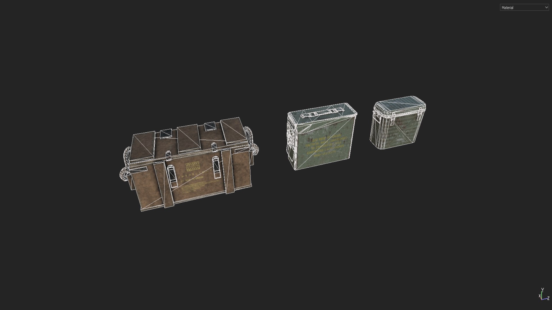 3D Crates Pack 2 Model - TurboSquid 2100308