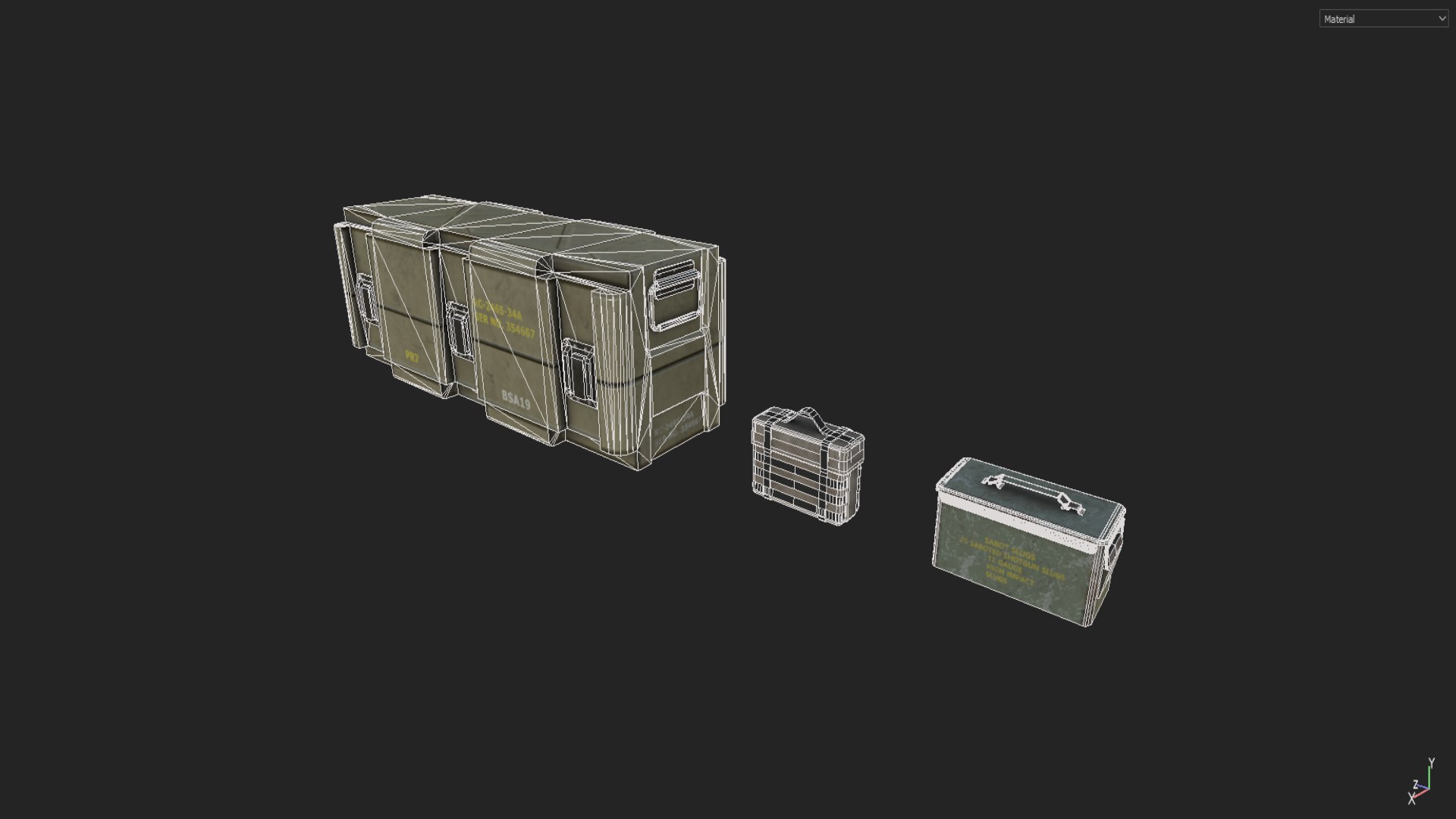 3D Crates Pack 2 Model - TurboSquid 2100308