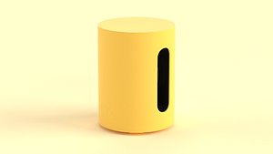 Wireless Subwoofer Yellow