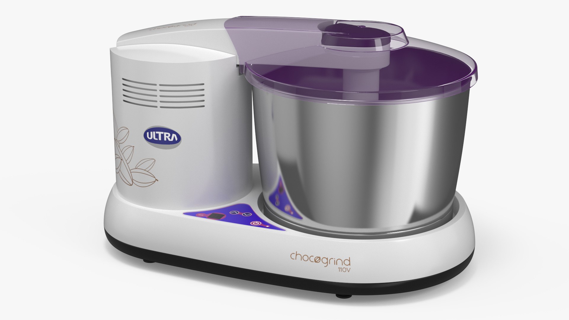 Chocolate Melangeur Elgi Ultra Chocogrind 110V Violett 3D model preview