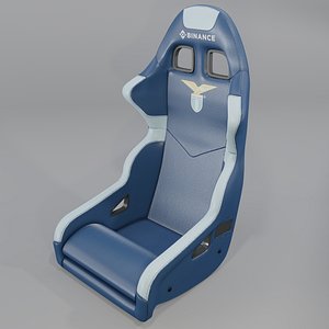 Lazio  Football Stadium coaching Seat 3D model