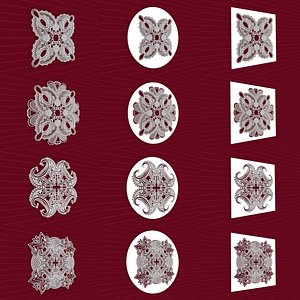 Mandala Frames Vol 17