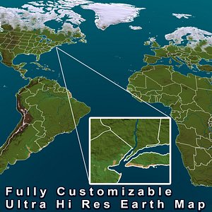Customizable World Map