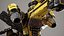 Drone de guerre militaire de science-fiction