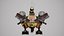 Drone de guerre militaire de science-fiction