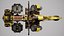 Drone de guerre militaire de science-fiction