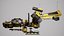 Drone de guerre militaire de science-fiction