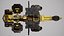 Drone de guerre militaire de science-fiction