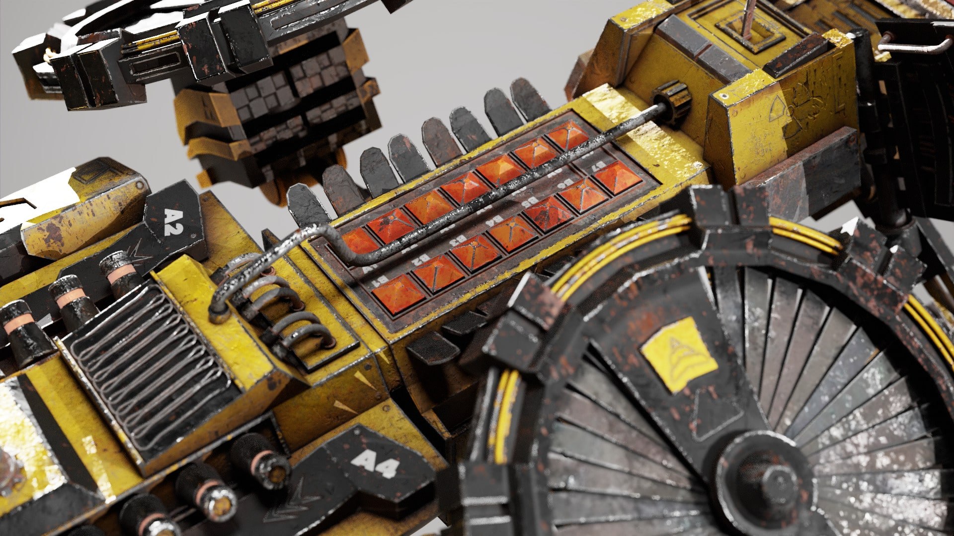 Sci-fi Military war drone 3D model https://p.turbosquid.com/ts-thumb/xg/ZJmEao/ou/8/jpg/1716281620/1920x1080/fit_q87/184669dcd2ca1883abe25554b2450d26d490079f/8.jpg