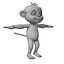 Cartoon Monkey