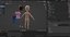 Cartoon Boy Teen manipuliert und animiert in Blender mit Unity
