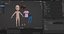 Cartoon Boy Teen manipuliert und animiert in Blender mit Unity