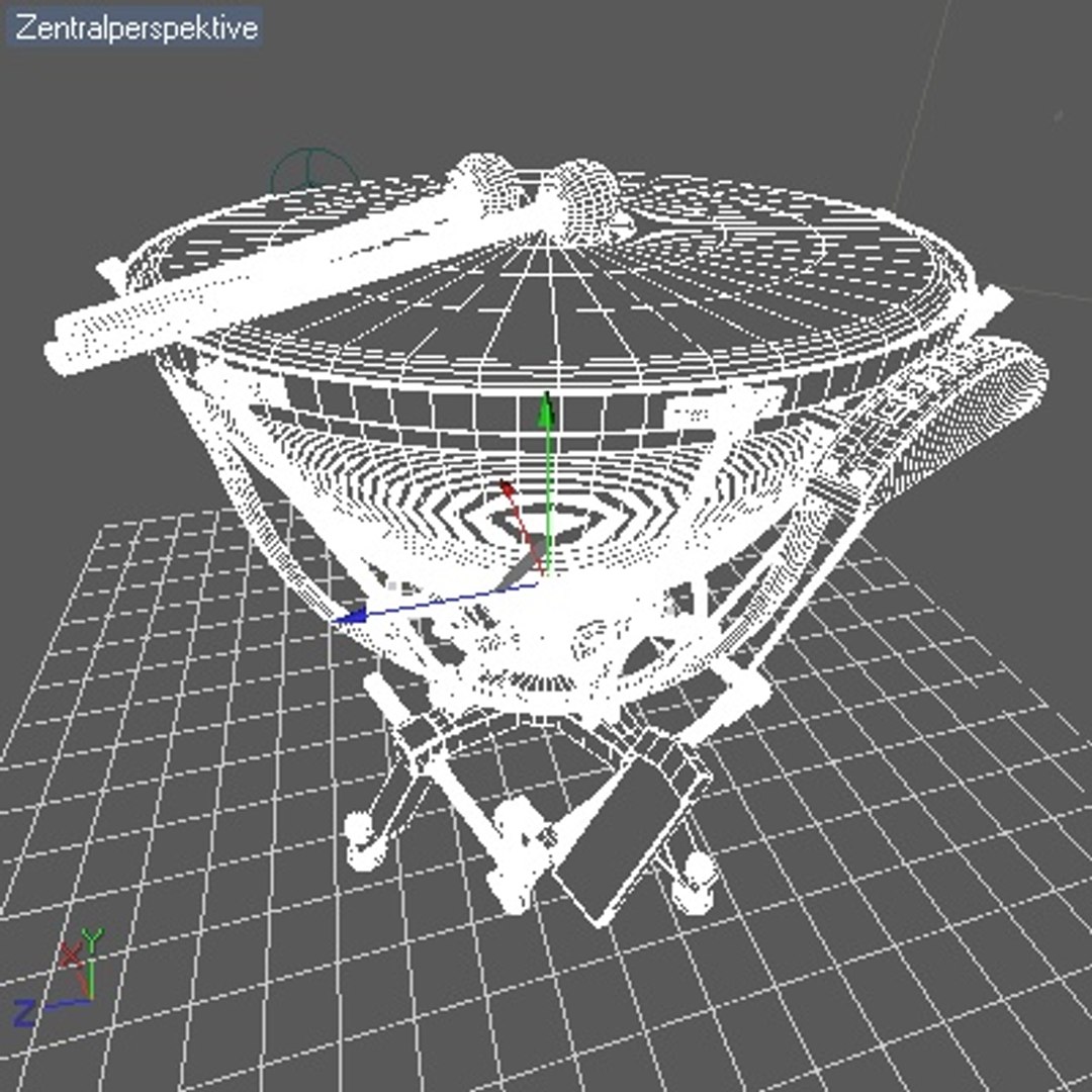 3d model timpani orchestral instrument