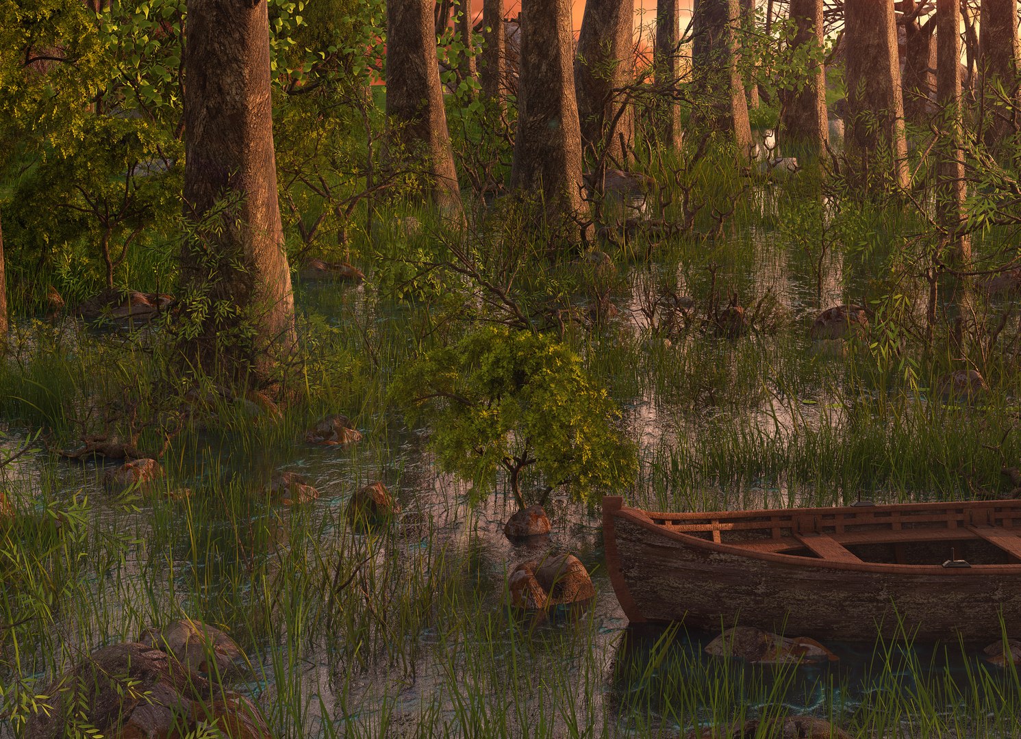 swamp 3D https://p.turbosquid.com/ts-thumb/xg/pNwcfE/kXGkdIno/forest7/jpg/1585656476/1920x1080/fit_q87/bb0b3d5e45c9680839967b48147e264599c0e0a5/forest7.jpg