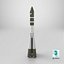 Historic Space Launcher for Crewed Spaceflight