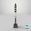 Historic Space Launcher for Crewed Spaceflight