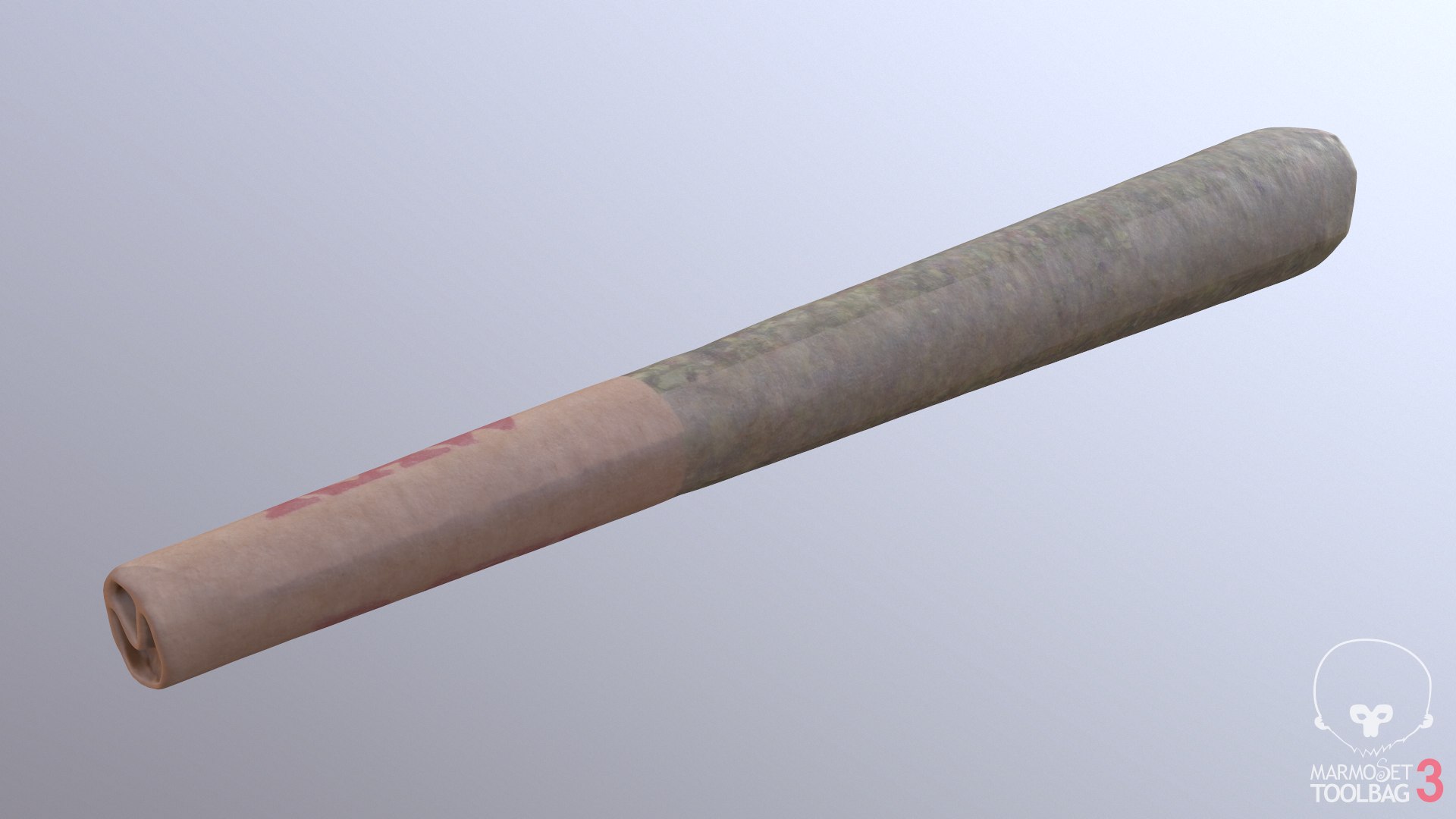 pre-rolled cannabis joint model https://p.turbosquid.com/ts-thumb/xg/sPFIac/9UW5PP1b/screenshot1852/png/1592195569/1920x1080/fit_q87/596f5cb6028c81a4e1735db0b83dc29c2683ca9c/screenshot1852.jpg