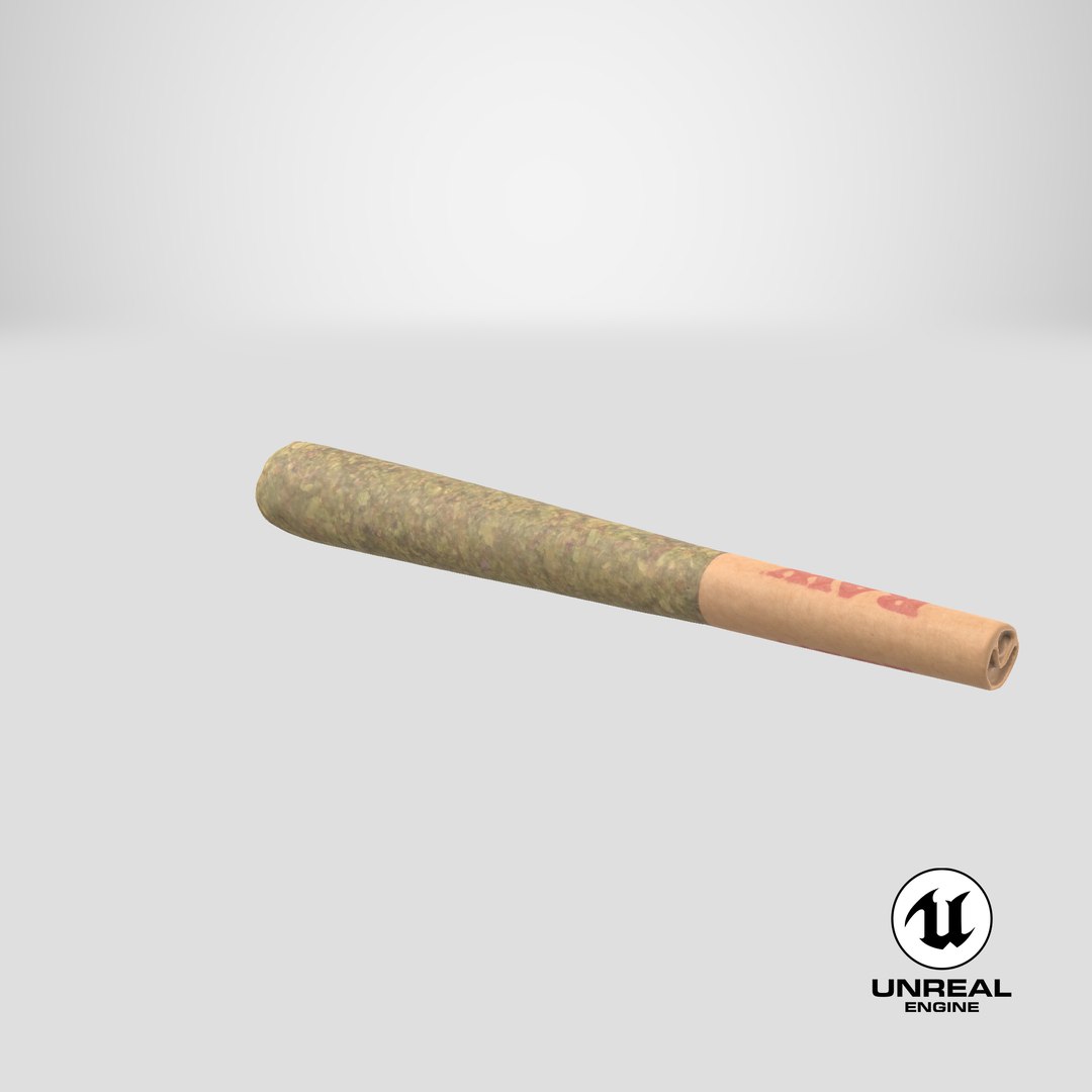 pre-rolled cannabis joint model https://p.turbosquid.com/ts-thumb/xg/sPFIac/bZ/stemcell_unreal_render/png/1617208790/1920x1080/fit_q87/74bffb1e73b94d27ba005e5cff83009772cee52a/stemcell_unreal_render.jpg