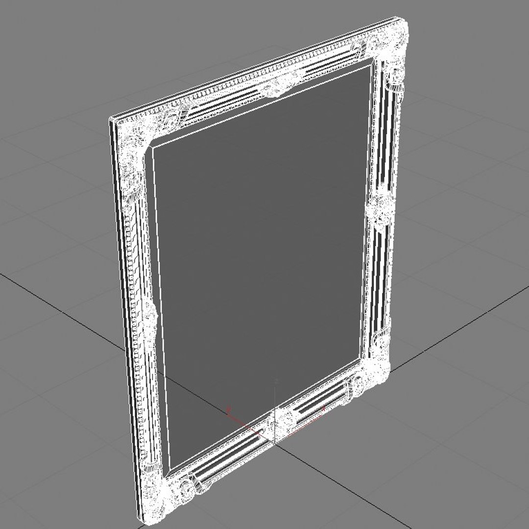 3d Obj Wall Mirror