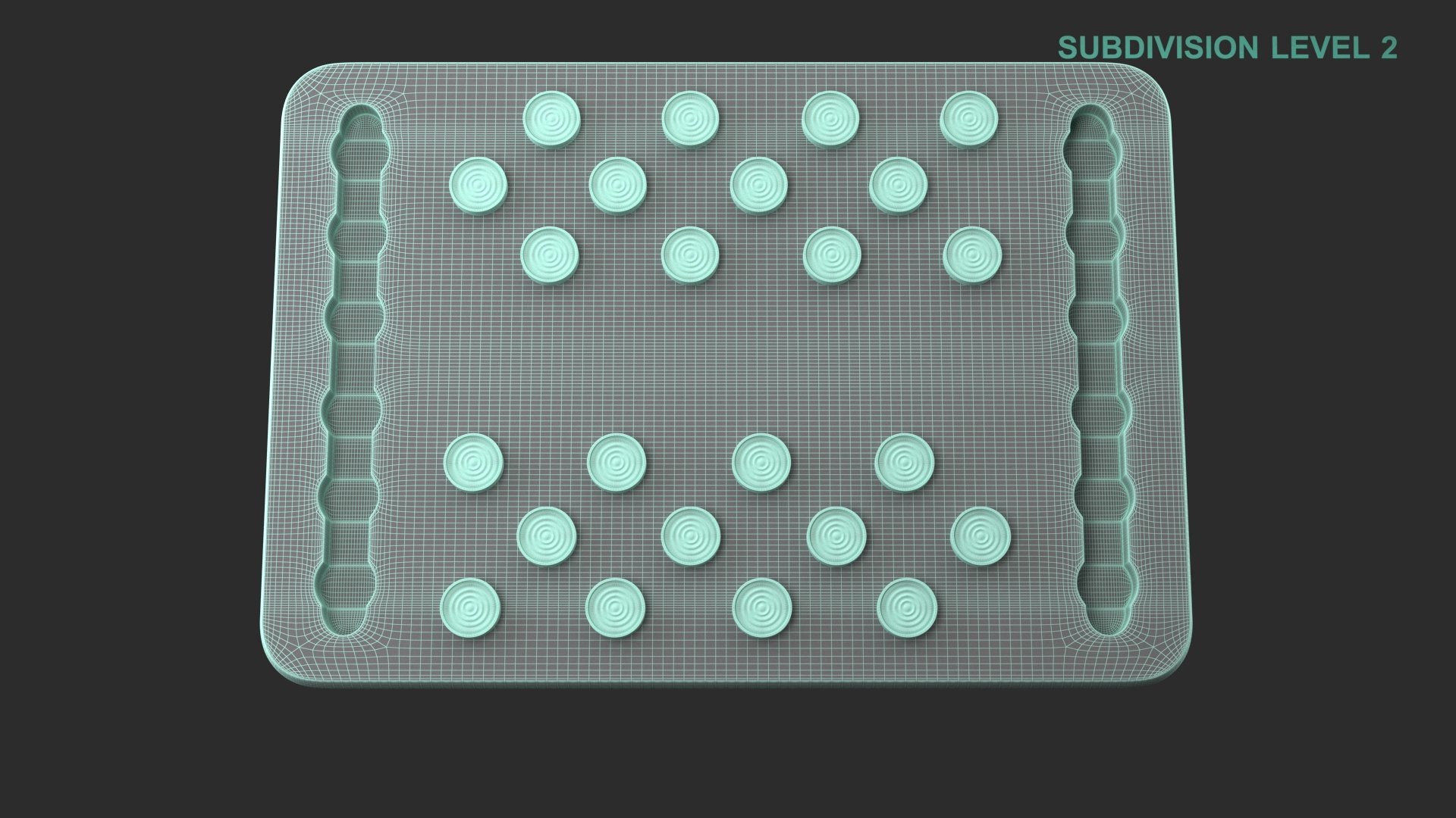 3D Checkers model https://p.turbosquid.com/ts-thumb/xg/tTApc4/2R/wireframe0002/jpg/1650602690/1920x1080/fit_q87/23d18f1b4b91b1233a59366e20c61fbe5e58a4d0/wireframe0002.jpg