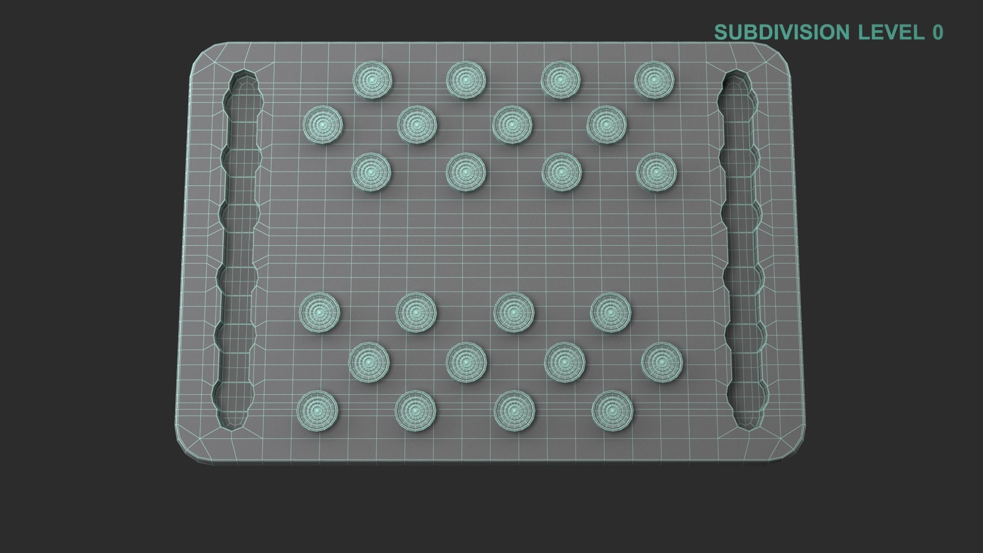 3D Checkers model https://p.turbosquid.com/ts-thumb/xg/tTApc4/S7/wireframe0008/jpg/1650602691/1920x1080/fit_q87/1579ee92419834e8d7030216565e0e6197f2d1c8/wireframe0008.jpg