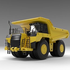 Mining Haul Truck Generic 3D model