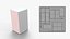턱탑 박스 - 흰색 키 큰 포장 세트