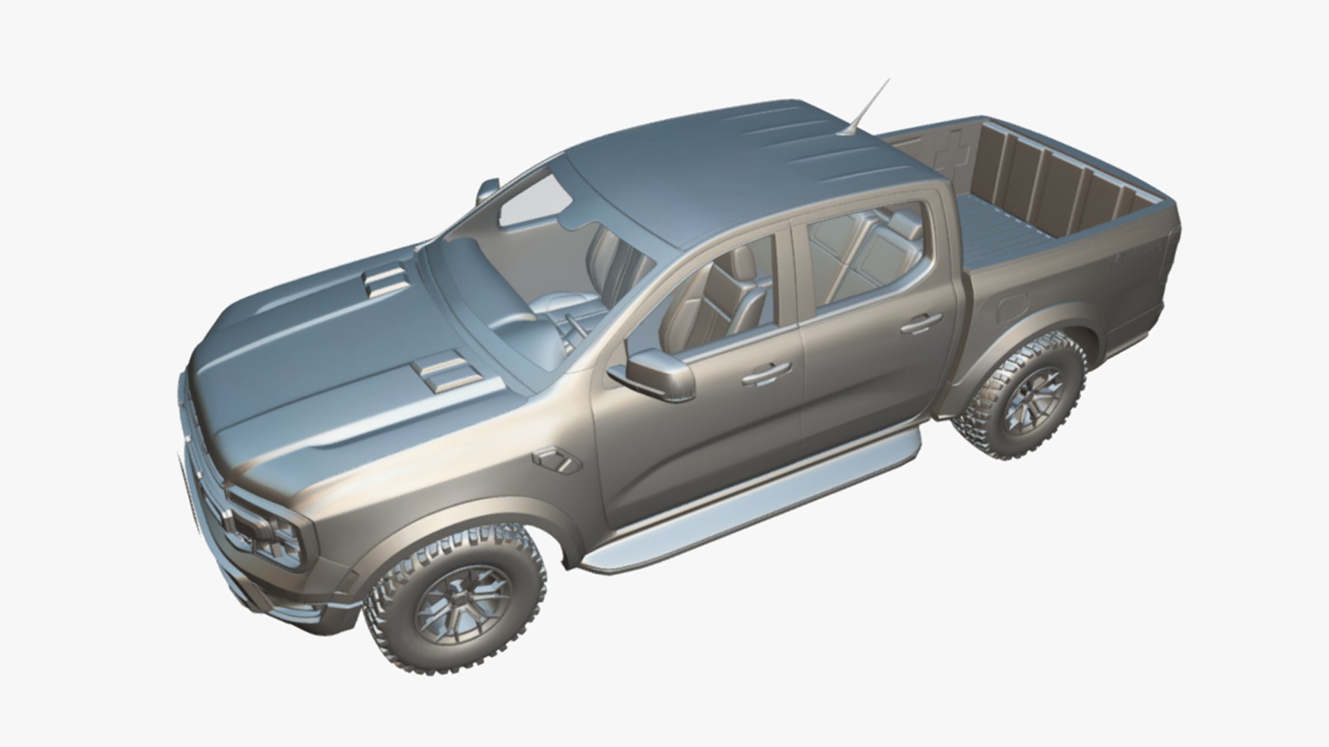 Ford Ranger Raptor 3D Model - TurboSquid 2270614