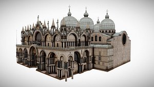 3D Basilica di San Marco Venice