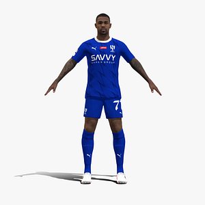 3D Rigged Malcom Al-Hilal 2024
